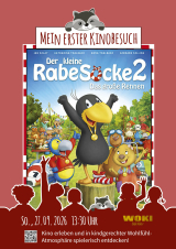 Filmplakat Der kleine Rabe Socke 2 - Das große Rennen